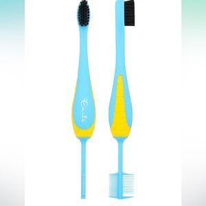 CURLS Styling Tools 3-in-1 Edge Slayer Brush - Smooth and Swoop Flyaways